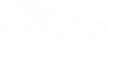 NCC logo valkoinen